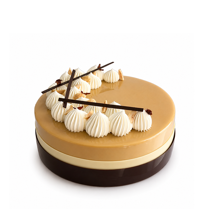 Krem Atelje: Session 11 (Mousse torta sa staklenom glazurom)